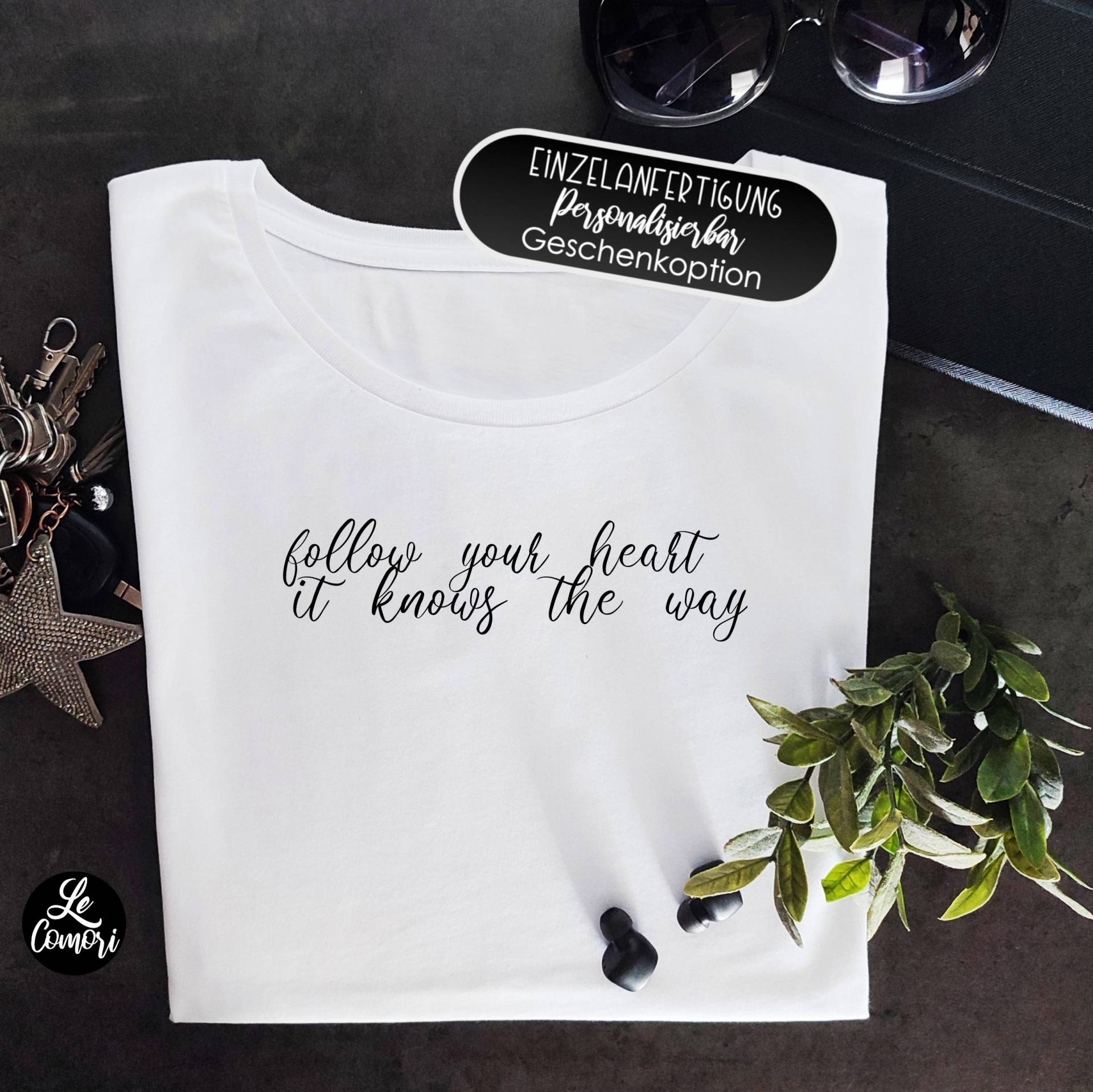 Ab 26, 50 Euro, T-Shirt Bedruckt, Personalisierte T-Shirt, Mit Aufdruck, Selbst Bedrucktes T-Shirt, Bio T Shirts Sprüchen von LeComori