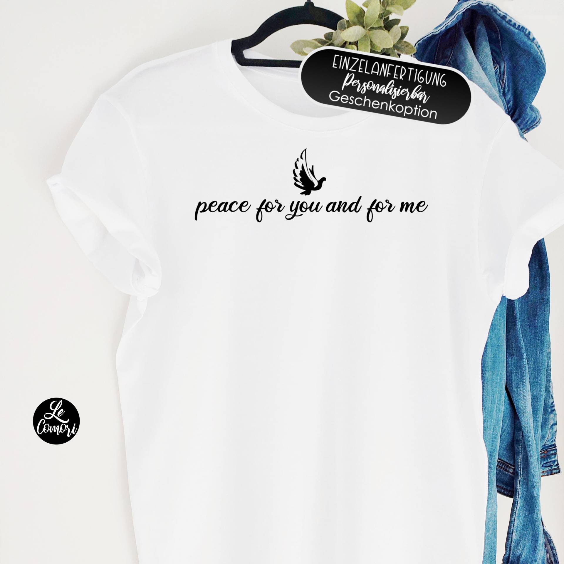 Ab 26, 50 Euro, T-Shirt Bedruckt, Personalisierte T-Shirt, Mit Aufdruck, Selbst Bedrucktes T-Shirt, Bio T Shirts Sprüchen von LeComori