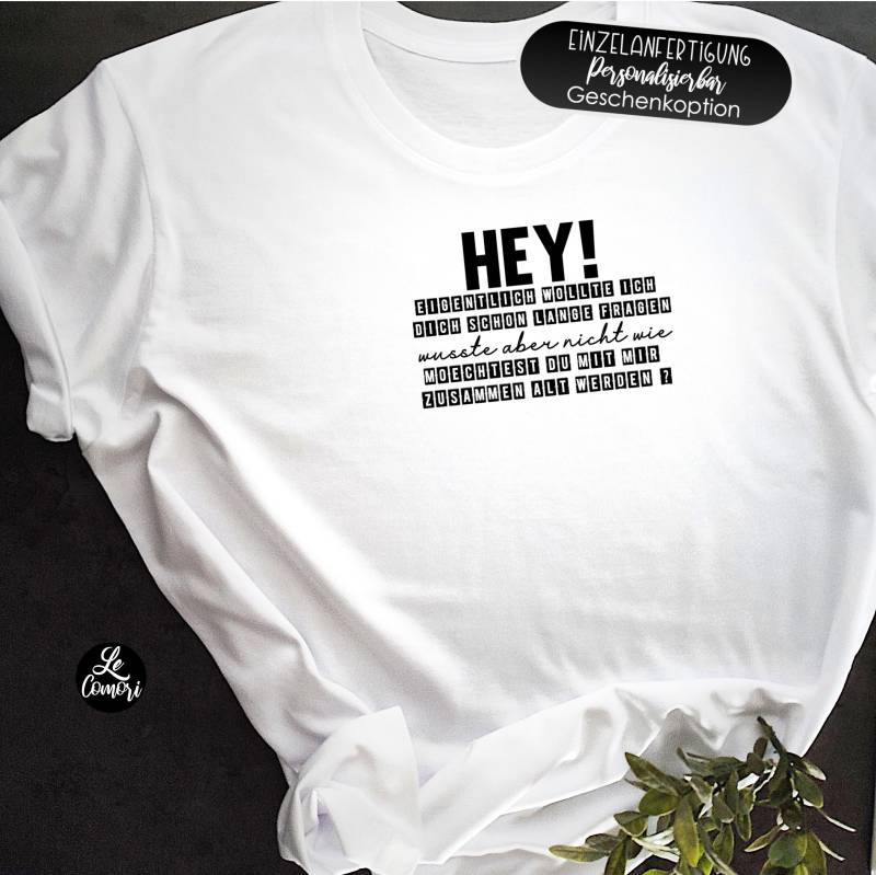 Ab 26, 50 Euro, T-Shirt Bedruckt, Personalisierte T-Shirt, Mit Aufdruck, Selbst Bedrucktes T-Shirt, Bio T Shirts Sprüchen von LeComori