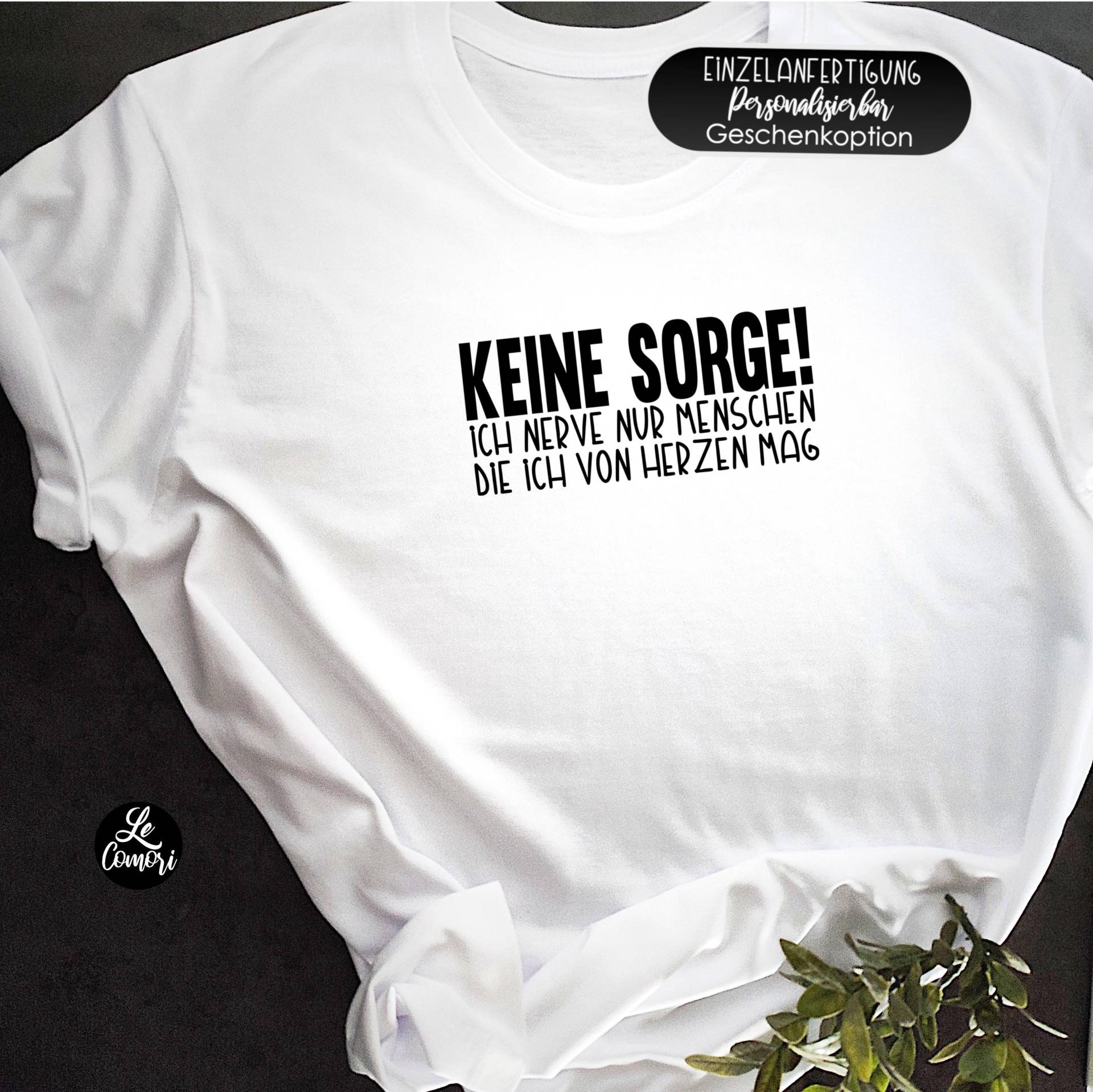 Ab 26, 50 Euro, T-Shirt Bedruckt, Personalisierte T-Shirt, Mit Aufdruck, Selbst Bedrucktes T-Shirt, Bio T Shirts Sprüchen von LeComori