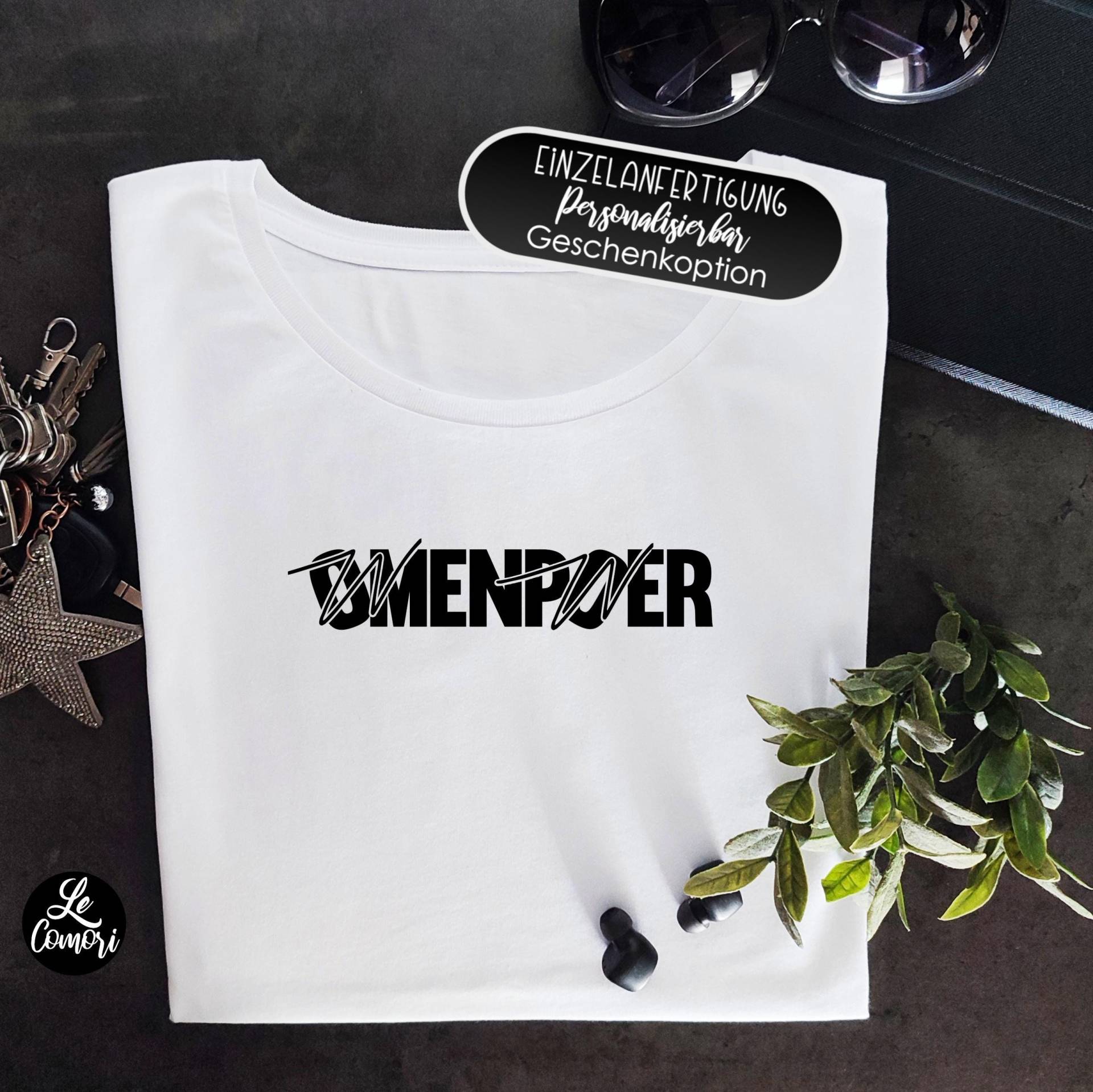 Ab 26, 50 Euro, T-Shirt Bedruckt, Personalisierte T-Shirt, Mit Aufdruck, Selbst Bedrucktes T-Shirt, Bio T Shirts Sprüchen von LeComori