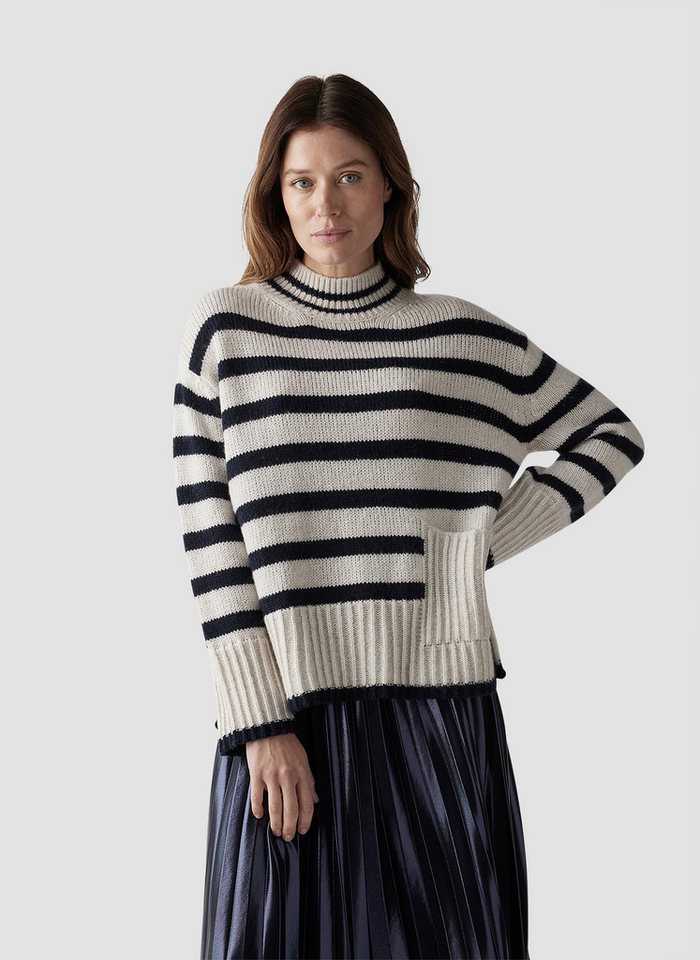 LeComte Strickpullover LeComte Stilvoller Strickpullover mit klassischem Streifenmuster von LeComte