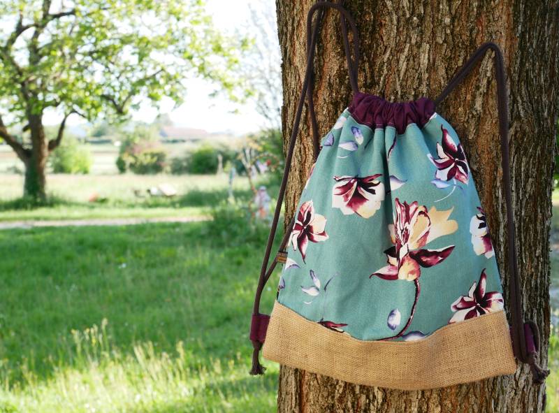 Rucksack Baumwolle Und Jute von LeFilGood