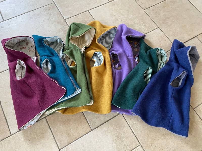 Walkweste, Walk, Weste, Übergangsjacke, Ärmellose Kinder Weste von LeFraXaFloLu
