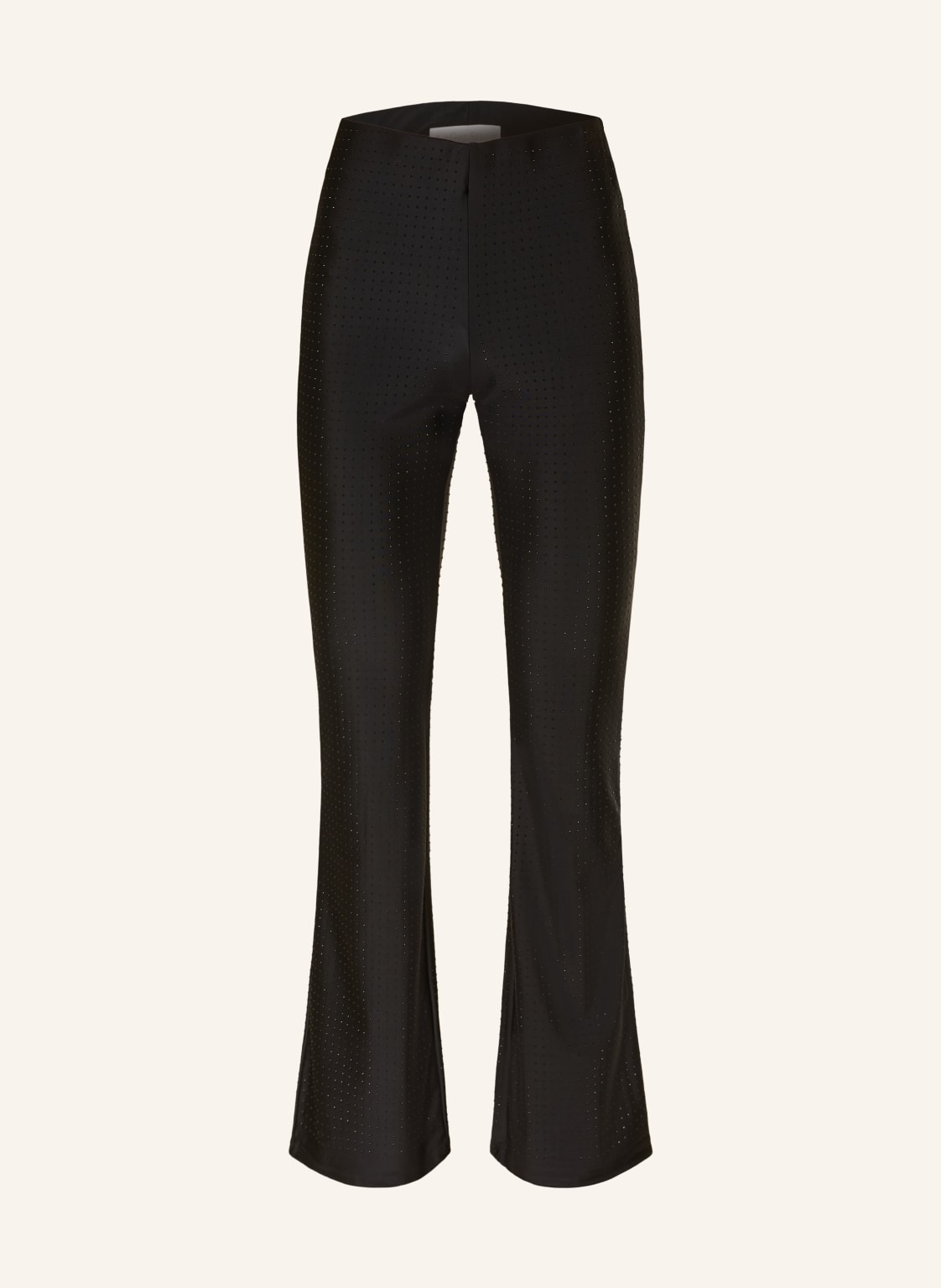 Leger Studio Jerseyhose Daniela Mit Schmucksteinen schwarz von LeGer Studio