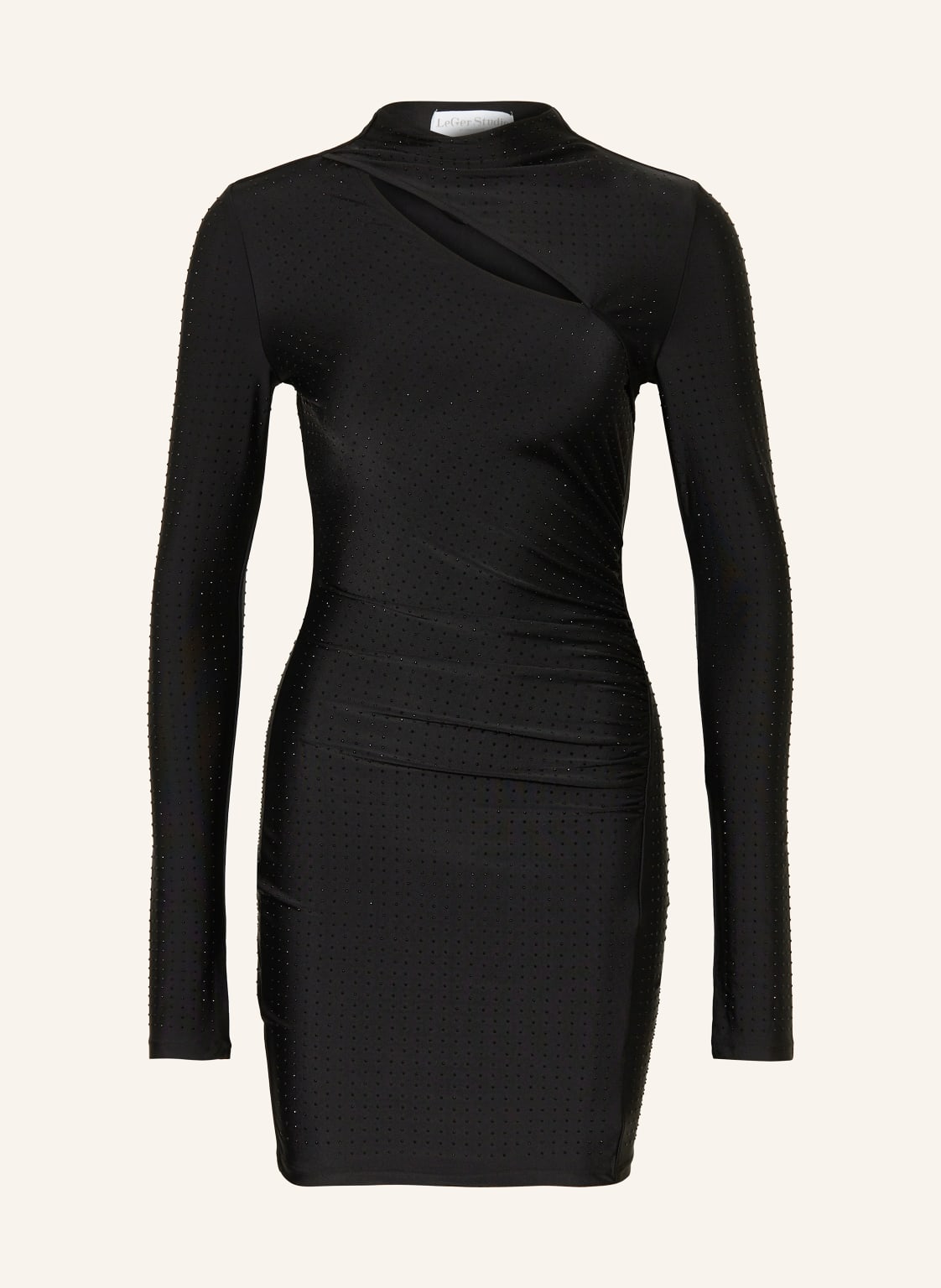Leger Studio Kleid Danai Mit Schmucksteinen schwarz von LeGer Studio