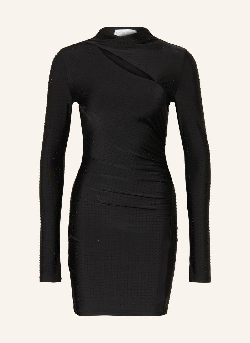 Leger Studio Kleid Danai Mit Schmucksteinen schwarz von LeGer Studio