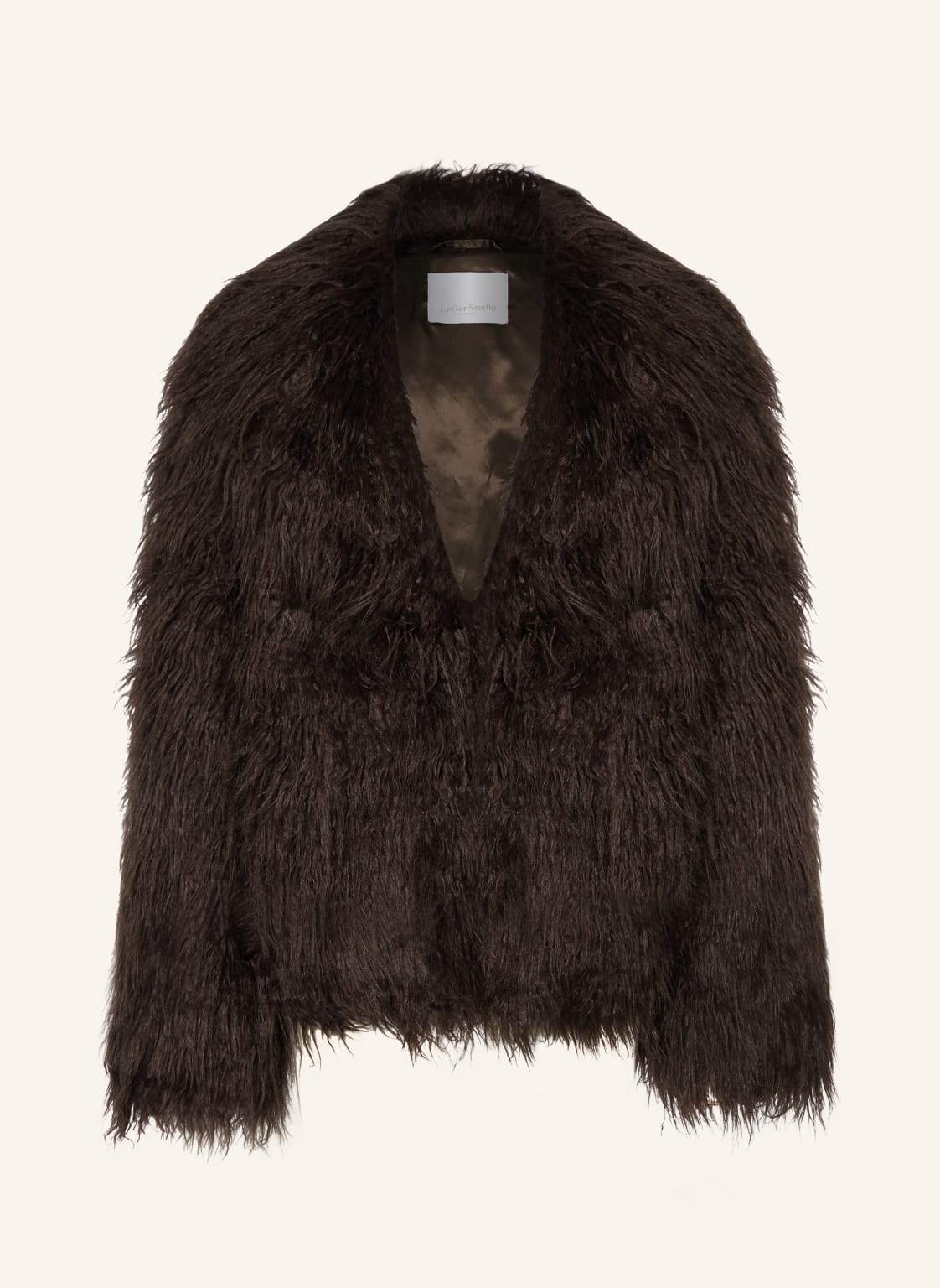 Leger Studio Kunstfell-Jacke Inge braun von LeGer Studio