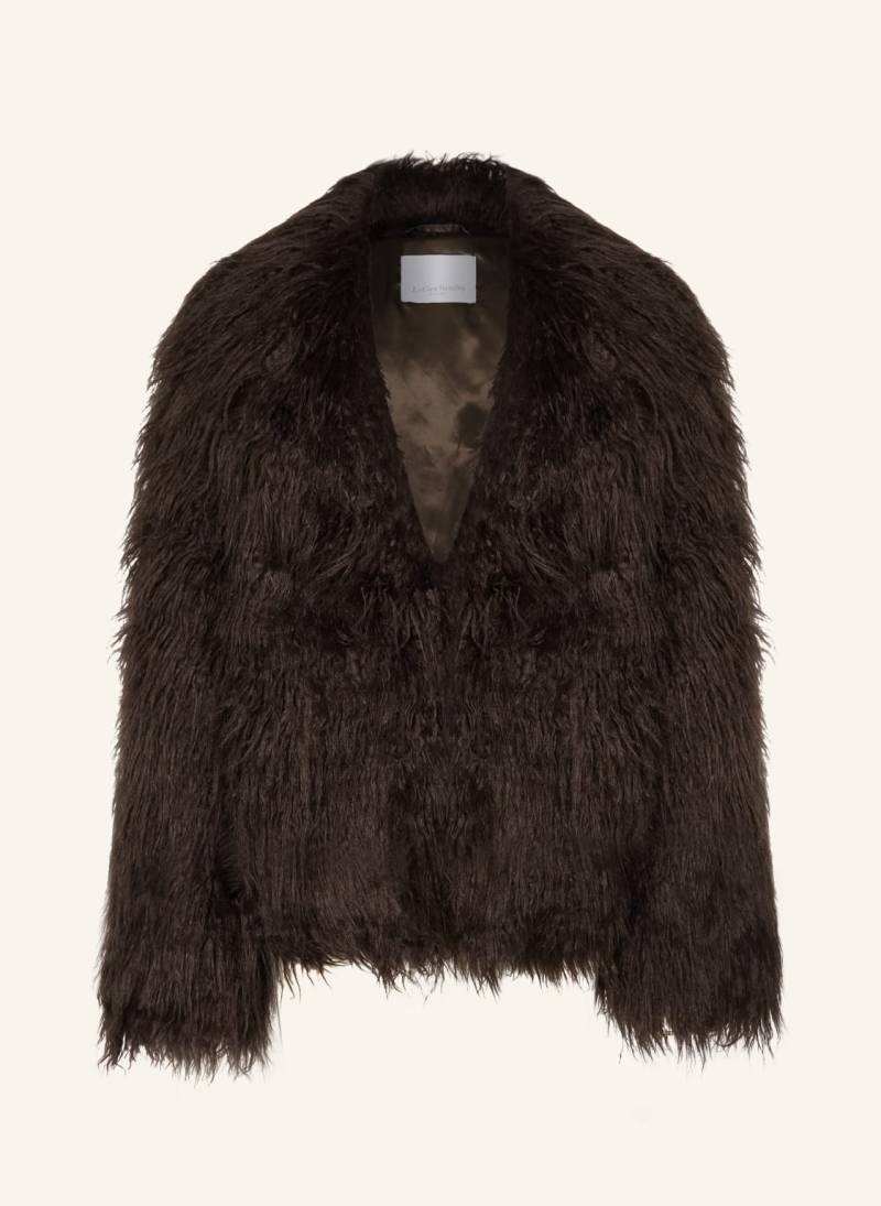Leger Studio Kunstfell-Jacke Inge braun von LeGer Studio