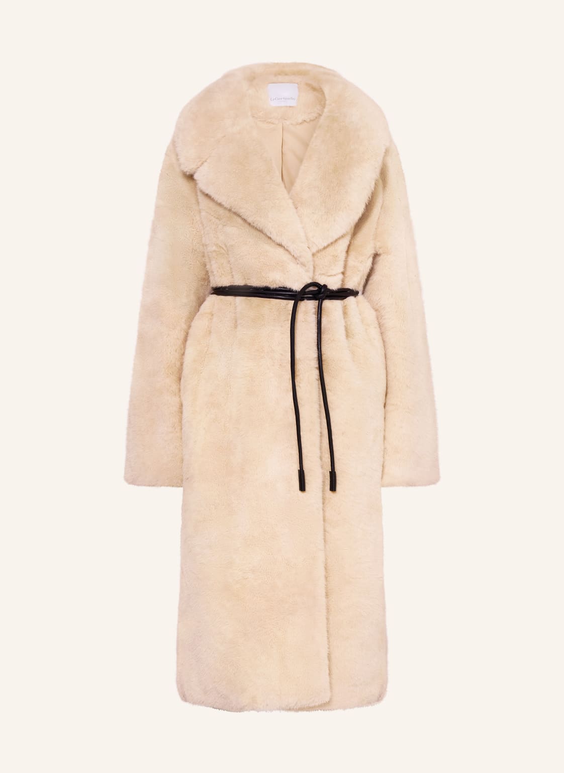 Leger Studio Kunstfell-Mantel Indira weiss von LeGer Studio