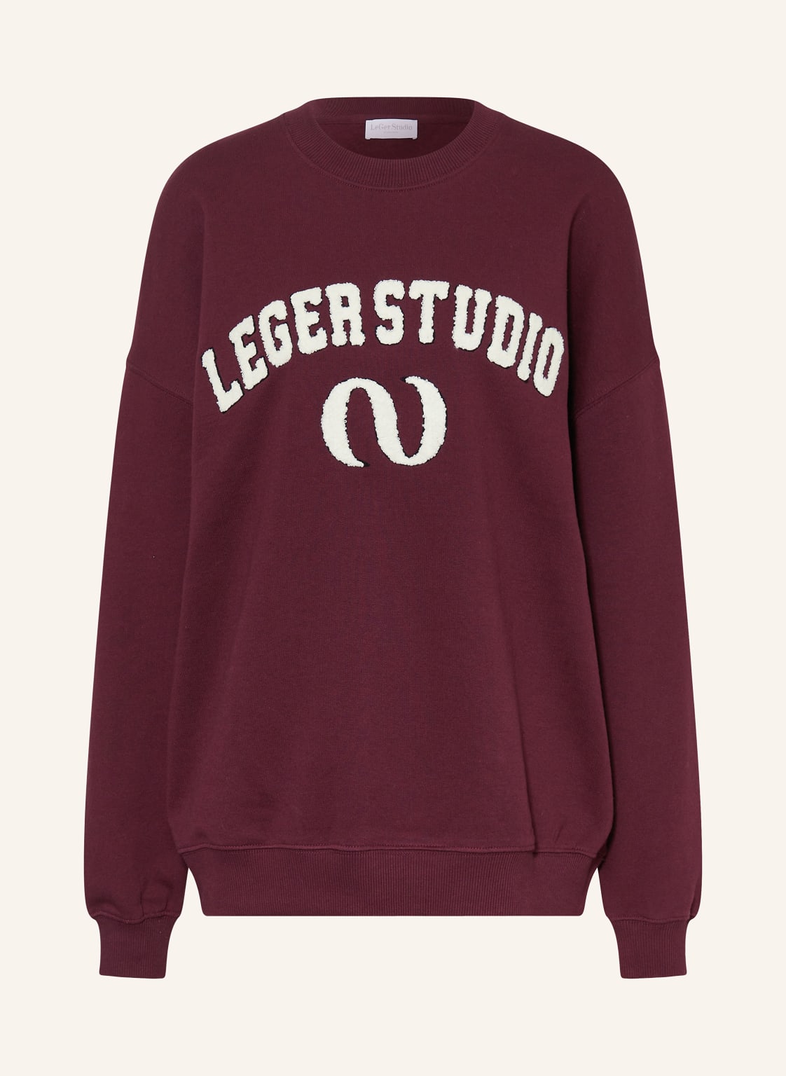 Leger Studio Oversized-Sweatshirt Isabelle rot von LeGer Studio