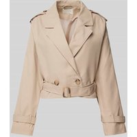 LeGer by Lena Gercke Jacke mit Reverskragen Modell 'Maja' - LeGer Studio Kollektion in Beige, Größe 38 von LeGer by Lena Gercke