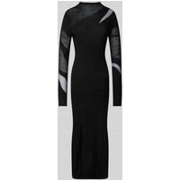 LeGer by Lena Gercke Midikleid mit Strukturmuster Modell 'Lenio' in Black, Größe 38 von LeGer by Lena Gercke