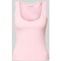 LeGer by Lena Gercke Tanktop mit gerippten Abschlüssen Modell 'Kaili' in Pink, Größe 42 von LeGer by Lena Gercke