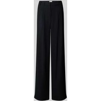 LeGer by Lena Gercke Wide Leg Stoffhose mit Bundfalten Modell 'Draco' in Black, Größe 40 von LeGer by Lena Gercke