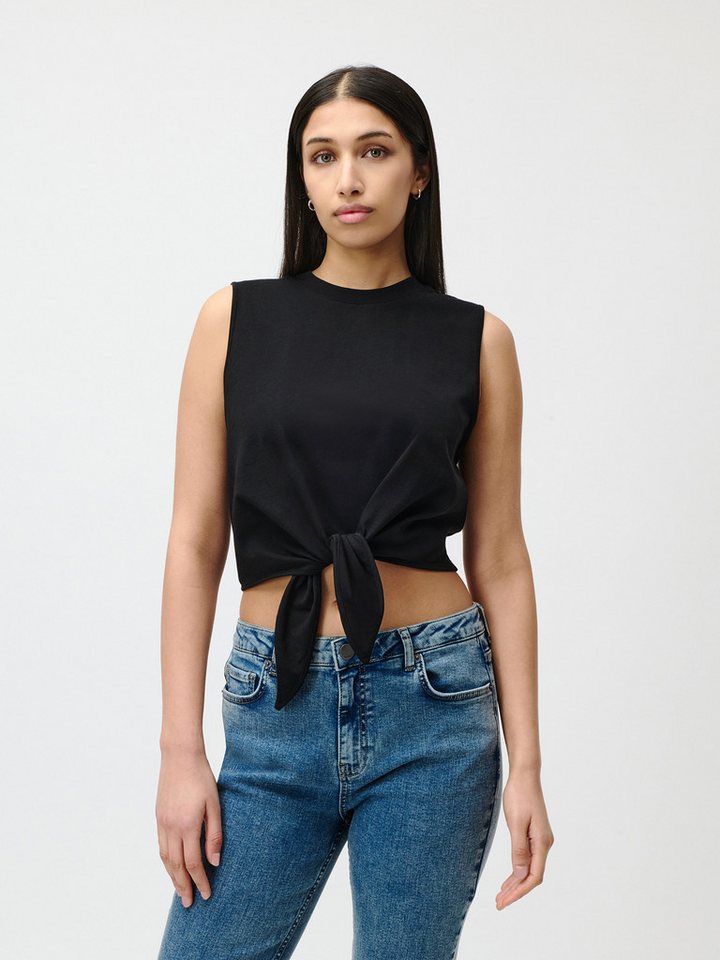 LeGer Shirttop Tabea, LeGer by Lena Gercke mit Knoten-Details vorne, normale Passform von LeGer