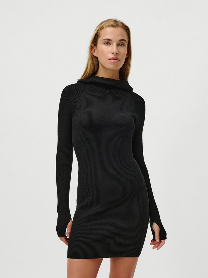 LeGer Strickkleid Mathilde, LeGer by Lena Gercke mit Kapuze, körpernahe Passform von LeGer