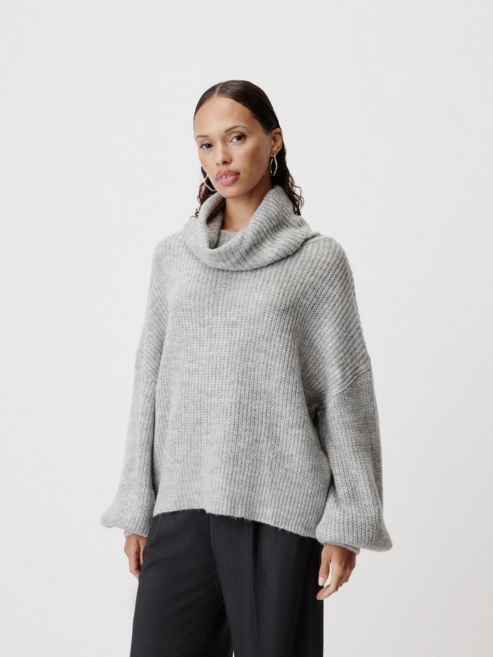 LeGer Strickpullover Jarine, LeGer by Lena Gercke Loose fit mit Rundhalsausschnitt LeGer Strickpullover Jarine, LeGer by Lena Gercke Loose fit mit Rundhalsausschnitt von LeGer