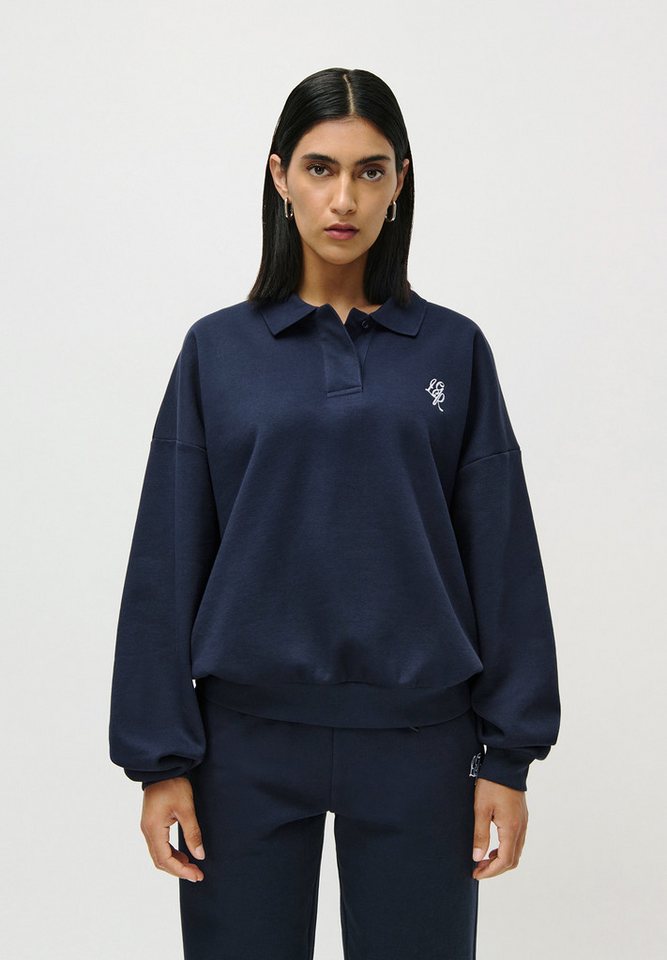 LeGer Sweatshirt Enola, LeGer by Lena Gercke kontrastfarbene Stickerei von LeGer