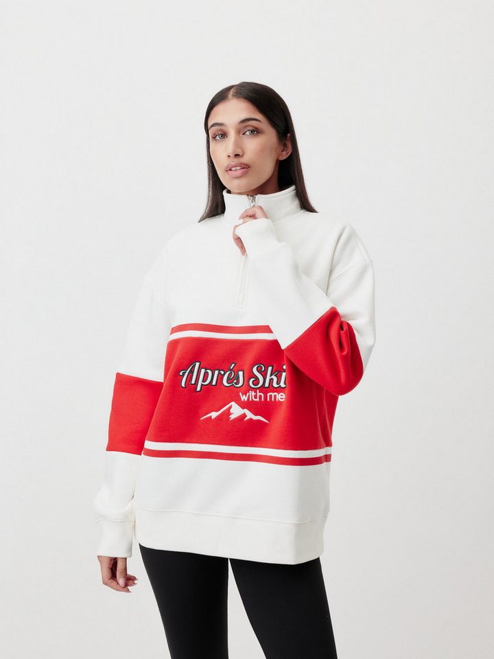 LeGer Sweatshirt Jenny, LeGer by Lena Gercke Stehkragen mit Reißverschluss von LeGer