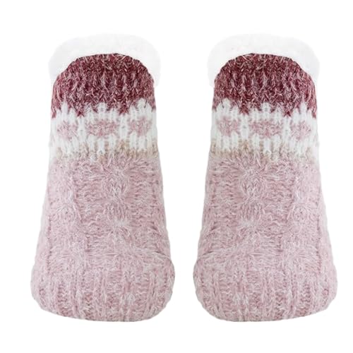 Slipper-Socken für Damen,Modische flauschige Bodensocken mit Greifern | Damenbekleidung für Spielzimmer, Esszimmer, Wohnzimmer, Schlafzimmer, Arbeitszimmer Leking von LeKing