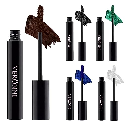 Wimpernverlängerungs-Mascara - 4D Silk Fiber Waterproof, Lash Lift, Volumize Tubing Mascara,Lash Lift und Volumize Curling Lash Mascara für Party-Make-up Leking von LeKing