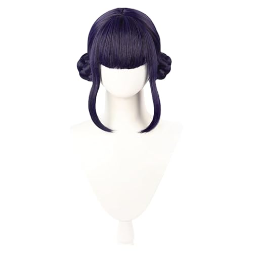 LeMarnia Anime Demon Hunters Perücke Zoey Cosplay Perücke Schwarz Lila Halloween Party Kostüm Perücken LeMarnia Anime Demon Hunters Perücke Zoey Cosplay Perücke Schwarz Lila Halloween Party Kostüm Perücken von LeMarnia