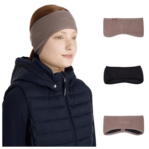 LeMieux Fleece-Ohrwärmer, Unisex, Schwarz oder Walnuss von LeMieux
