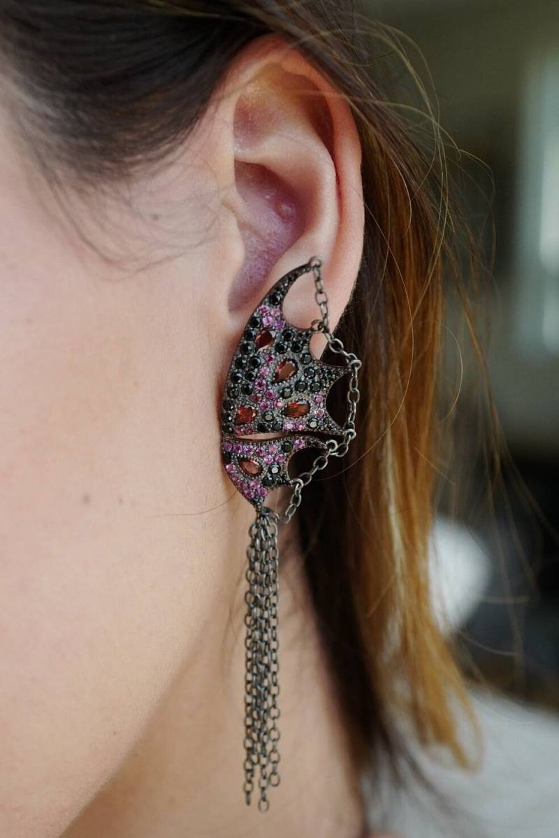 Schmetterlingsflügel Ohrringe Schmetterlingsflügel Ohrringe von LePrecieuxJewelry
