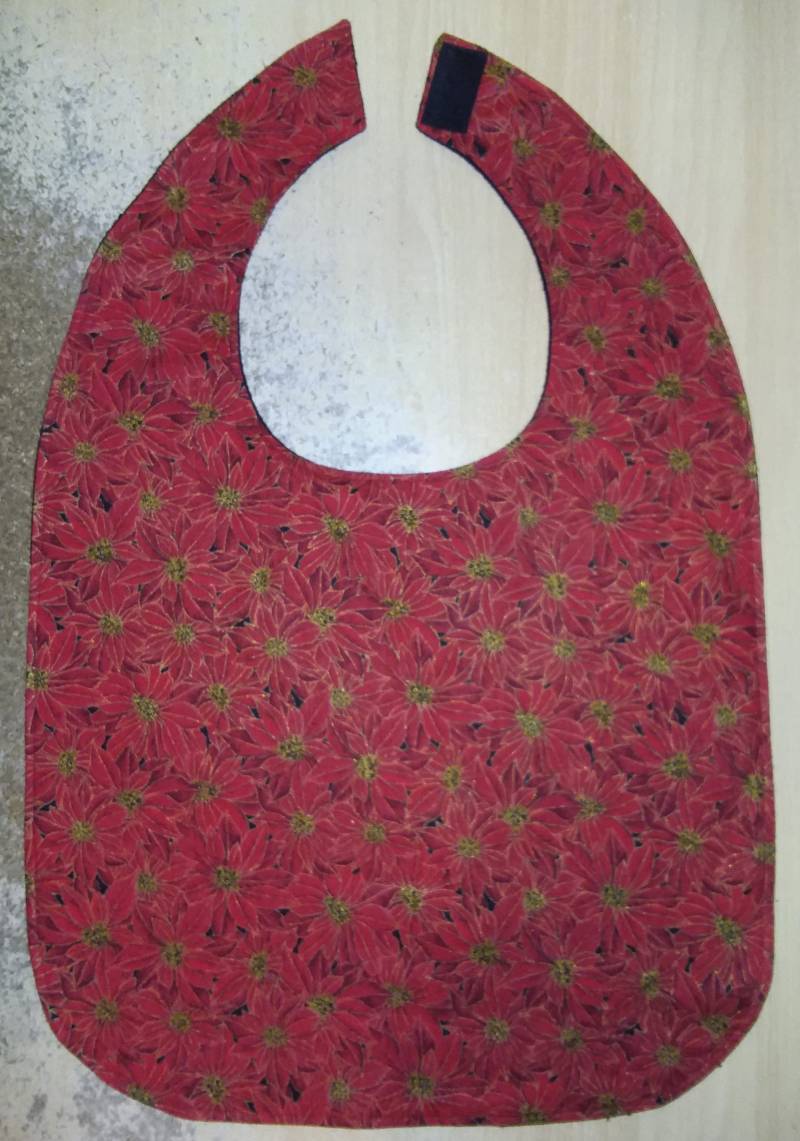 Lätzchen/Für Erwachsene Mit Besonderen Bedürfnissen Schutz Weihnachten Weihnachtssterne Waschbar Wiederverwendbar Kleidungsschutz von LeRevedeCaroline