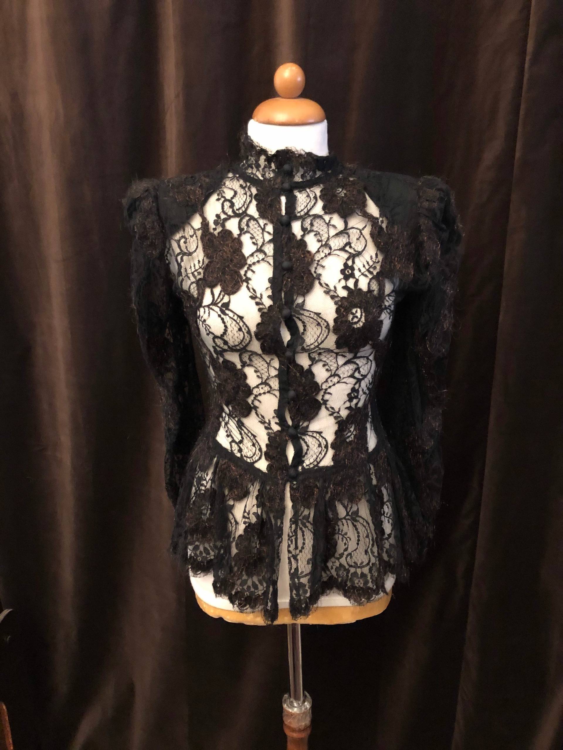 Vintage 1940Er Spitzenbluse Peplum Vintage 1940Er Spitzenbluse Peplum von LeSalonVintageDE