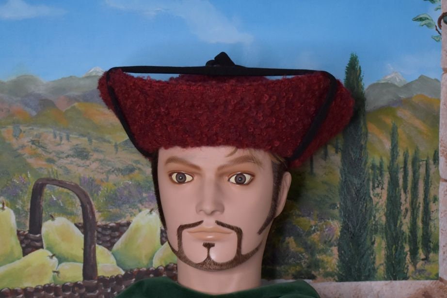 Hut, Mittelalter, Renaissance, Italienisch Kopfbedeckung von LeShopLaCouturiere