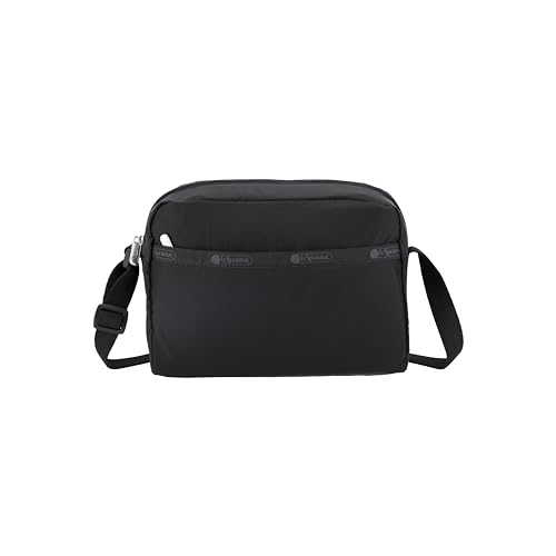 LeSportsac Solid Collection Daniella Crossbody Minibag in recyceltem Schwarz, Femme, Small von LeSportsac