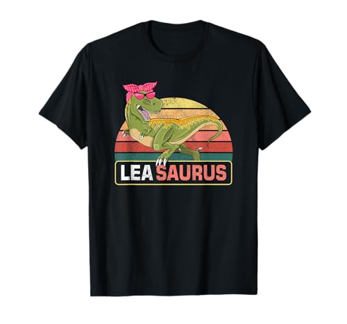 Lea Saurus Dinosaurier Frauen Name Lea T-Shirt Lea Saurus Dinosaurier Frauen Name Lea T-Shirt von Lea Namensgeschenk Lea Name Geschenke