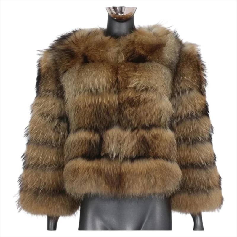 Pelzjacke Aus Echtfell in 8 Farben von LeaciaDE