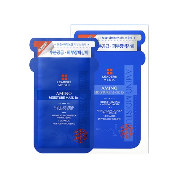 Leaders - Mediu Amino Moisture Mask Rx - 10stücke Leaders - Mediu Amino Moisture Mask Rx - 10stücke von Leaders