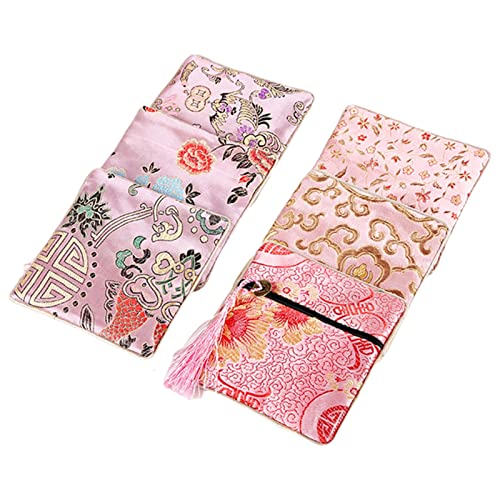 Storage Bag Super Soft Wear Resistant Fabric All-Purpose Coin Jewelry Storage Pouch for Home Coin Wallet von Leadrop