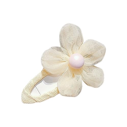 Haarnadel Kinder Haarspange Blume Kleine Kugel Dekor Bow-Knoten Kontrast Farbe Anti-Rutsch Leichte Haar Organisation von Leadthin