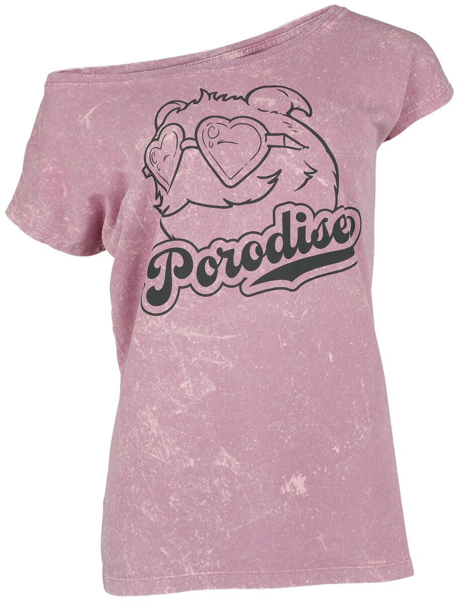 Arcane: League Of Legends - Gaming T-Shirt - Porodise - S bis XXL - für Damen - Größe S - pink  - EMP exklusives Merchandise! von League Of Legends