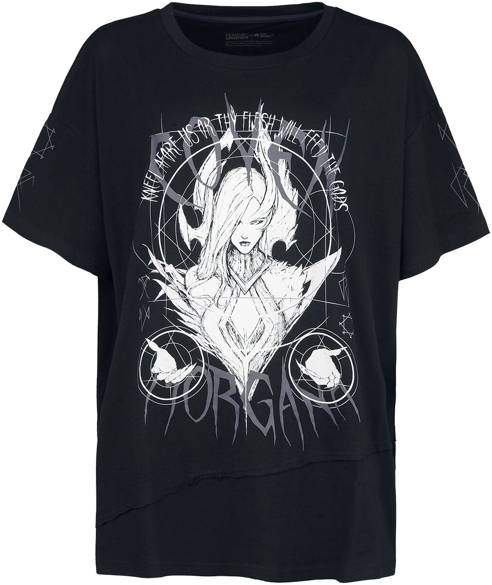 League Of Legends - Gaming T-Shirt - Coven - Morgana - S bis XXL - für Damen - Größe M - schwarz  - EMP exklusives Merchandise! von League Of Legends