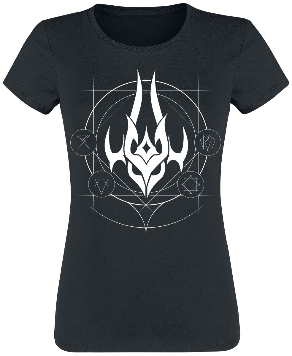 League Of Legends - Gaming T-Shirt - Coven - Owl Icon - S - für Damen - Größe S - schwarz  - EMP exklusives Merchandise! von League Of Legends