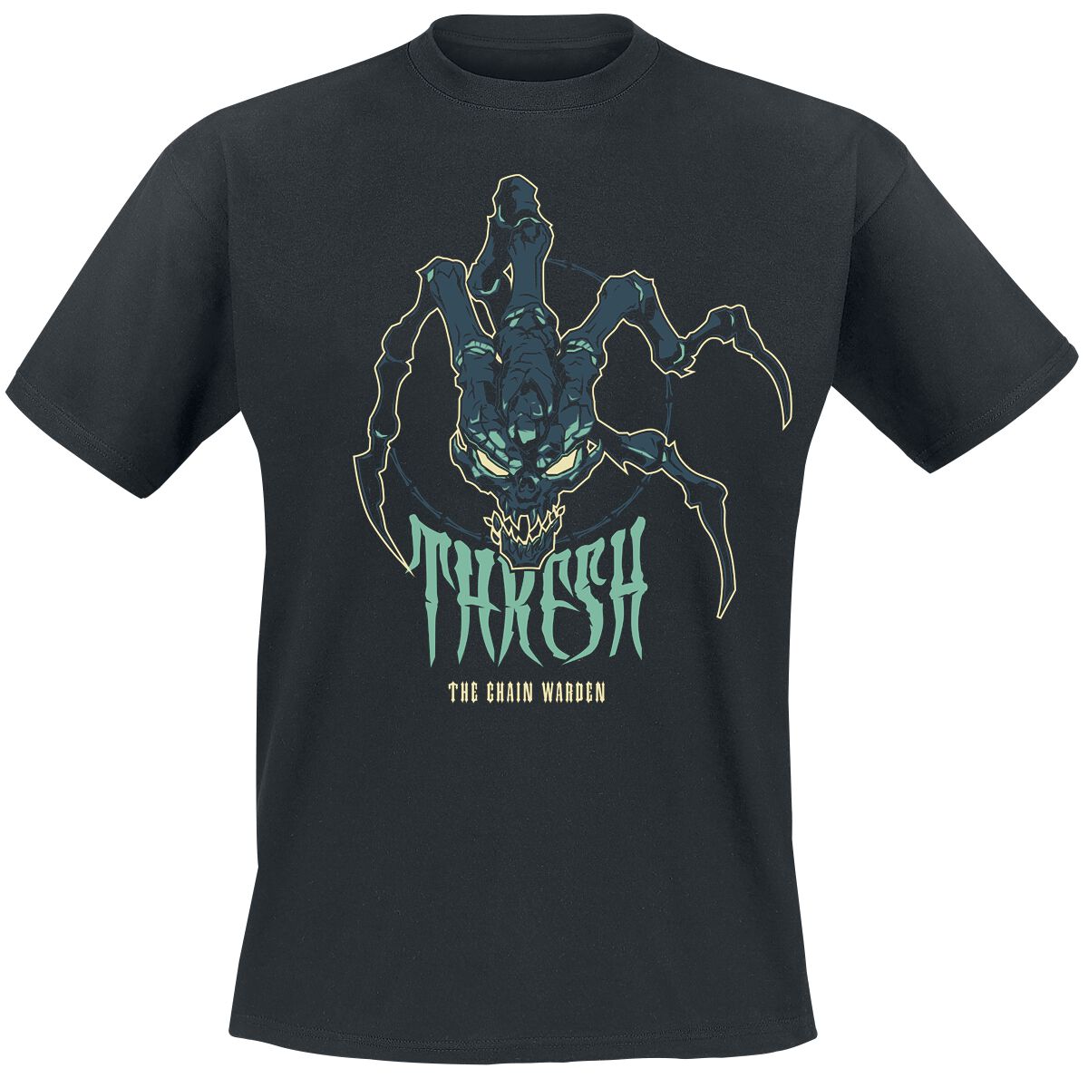 League Of Legends - Gaming T-Shirt - Thresh - The Chain Warden - S bis XXL - für Männer - Größe M - schwarz  - EMP exklusives Merchandise! von League Of Legends