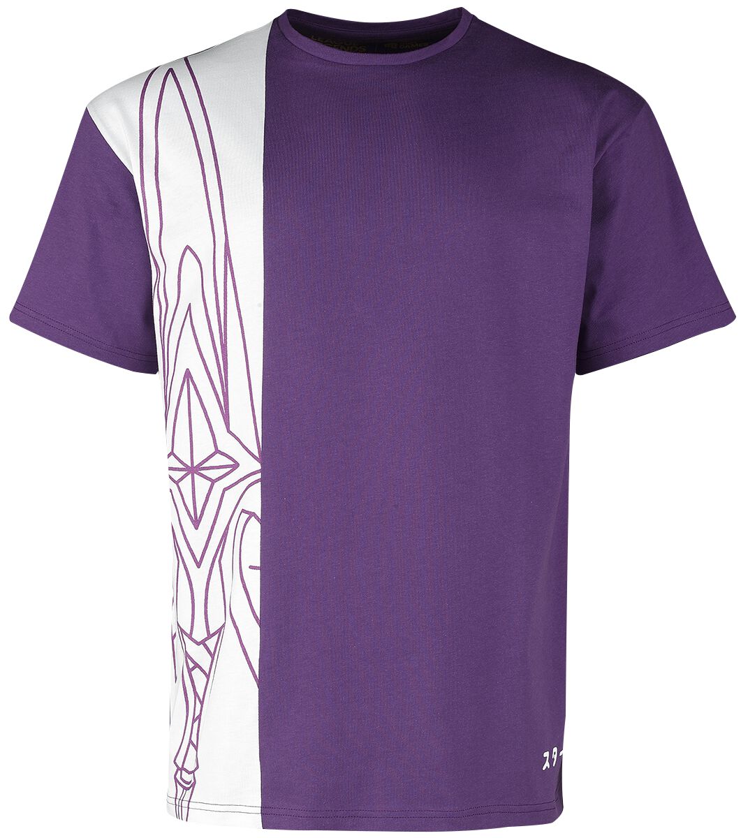 League Of Legends Star Guardian - Akali T-Shirt weiß lila in L von League Of Legends