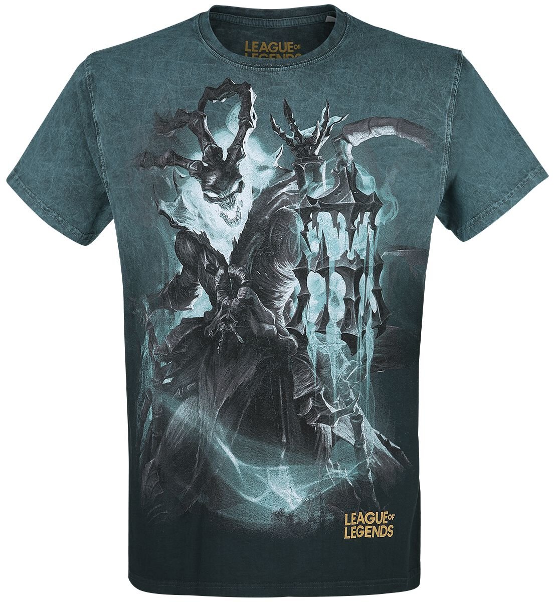 League Of Legends Thresh T-Shirt blau in L von League Of Legends