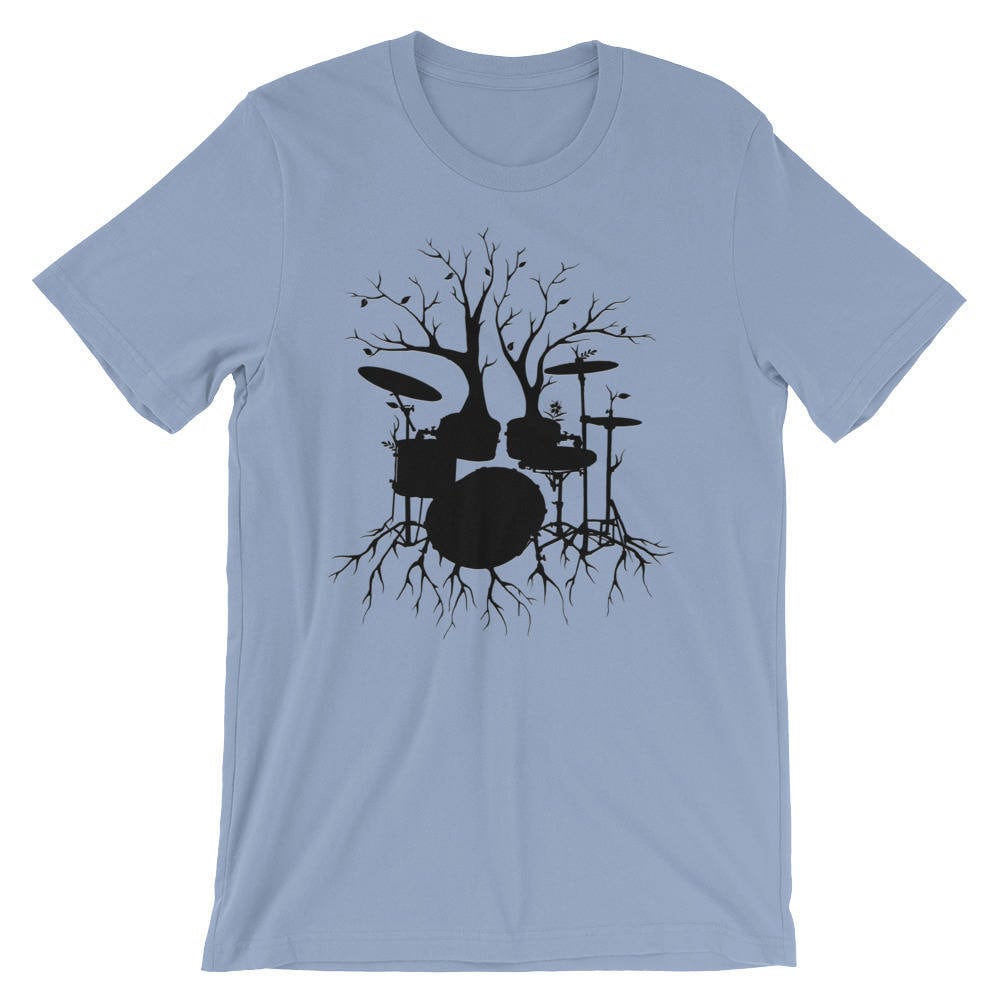 Drum T-Shirt, Drummer Shirt, Geschenk, Trommelt-T-Shirt, Trommeln, Musik-Shirt, Musiker Herren Drum-Geschenk, Trommel von LeahMcNeir