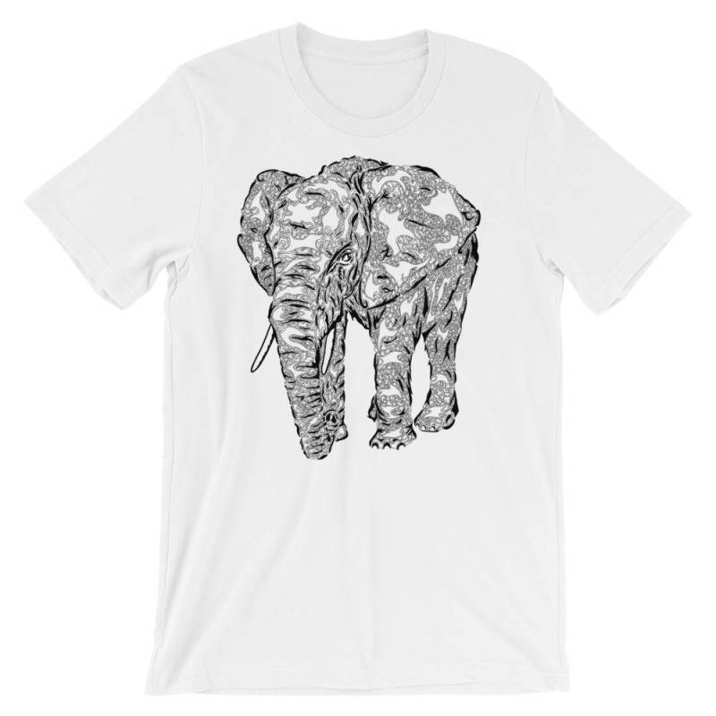 Elefant Shirt, Herren Geschenk, Stammes-Elefant, Elefant, Geist Guide, Tier, Totem Ganesha Ganesh Geschenk von LeahMcNeir