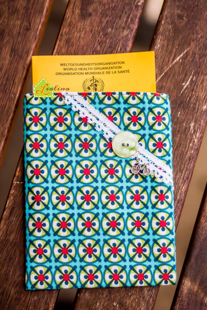 Impfpasshülle | Baumwolle Impfpasshülle | Baumwolle von LealinaDesign