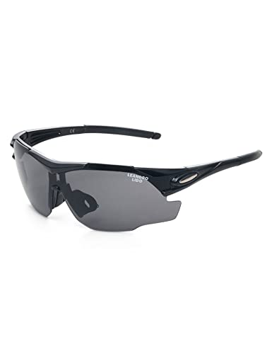 Leandro Lido Challenger One Sport Sonnenbrille (Schwarz) von Leandro Lido