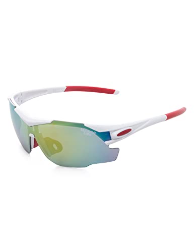 Leandro Lido Challenger One Sport Sonnenbrille (Weiss) von Leandro Lido