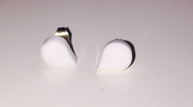 Mini Regentropfen Ohrstecker von LeanesDesigns